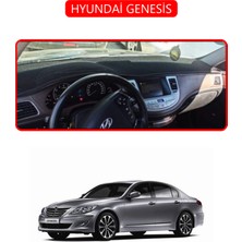 Hyundai Genesistorpido Koruma Halısı Kırmızı Kenar