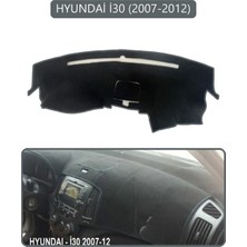 Hyundai I30 2007-2012TORPİDO Koruma Halısı Gri Kenar