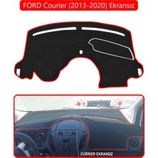 Ford Courier 2013-2020 Ekransıztorpido Koruma Halısı Kırmızı Kenar