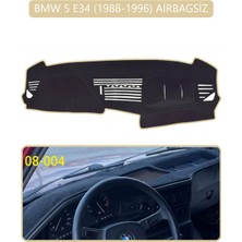 Bmw 5 E34 1988-1996 Airbagsiztorpido Koruma Halısı Bej Kenar