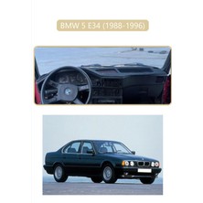 Bmw 5 E34 1988-1996TORPİDO Koruma Halısı Bej Kenar