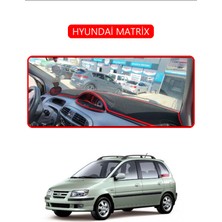 Hyundai Matrixtorpido Koruma Halısı Kırmızı Kenar