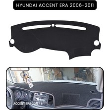 Hyundai Accent Era 2006-2011TORPİDO Koruma Halısı Siyah Kenar