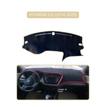 Hyundai I20 2014-2020TORPİDO Koruma Halısı Bej Kenar