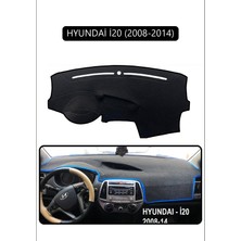 Hyundai I20 2008-2014TORPİDO Koruma Halısı Siyah Kenar