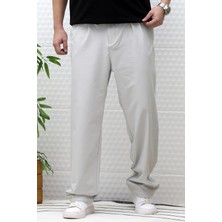 Erkek Bol Kesim Likralı Paraşüt Kumaş Baggy Pantalon