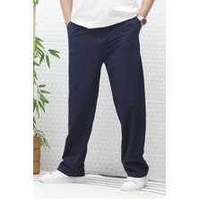 Erkek Bol Kesim Likralı Paraşüt Kumaş Baggy Pantalon