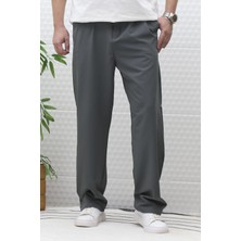 Erkek Bol Kesim Likralı Paraşüt Kumaş Baggy Pantalon