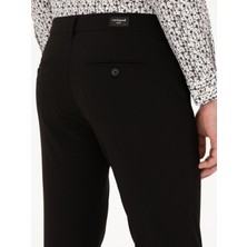 Cacharel Erkek Siyah Slim Fit Kanvas Pantolon 50274706-VR046