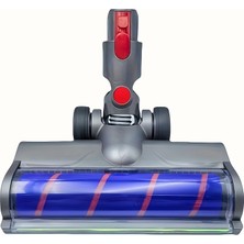 Turbo Başlık 1 Adet Yumuşak Polar Emiş Başlığı, Dysn V7V8V10V11V15 Süpürgelerle ile Uyumlu Zemin Başlığı