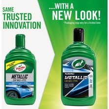 Turtle Wax Metalik Ptfe Katkılı Teflon Sıvı Cila 500 ml + Mikrofiber Bez + Cila Süngeri