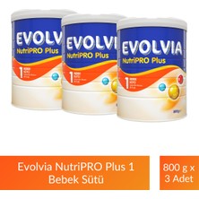 Evolvia NutriPRO Plus 1 Bebek Sütü 800 gr x 3 Adet
