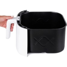 Yui M50 Maxifry Xxl 8 Litre Smart Dokunmatik Airfryer Sıcak Hava Fritöz Beyaz