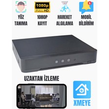 Exitcam 4'lü Ahd Kamera Seti 1080P Fullhd Gece Renkli IP67 + 4ch Dvr + 1tb HDD + 100M Kablo