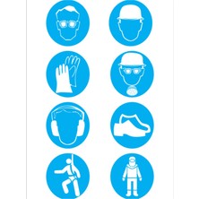 1Beyaz Reklam Uyarı Tabelası - 35x50 Alüminyum Kompozit Panel - Dİ23