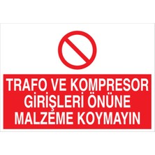 Uyarı Tabelası - 20X30 Alüminyum Kompozit Panel - E62