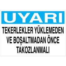 1Beyaz Reklam Uyarı... Uyarı Tabelası - 50x70 Alüminyum Kompozit Panel - ŞAKY47