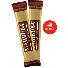 Mahbuba Çözünebilir %100 Arabica Hazır Gold Kahve Tam Kıvamında 48X2GR