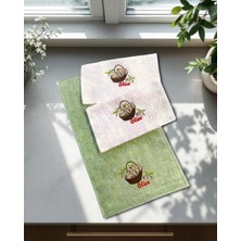 30X50 cm 3lü Mutfak Havlusu | El Havlusu | Yüz Havlusu Seti