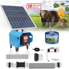 Puhu Compact Model Kuruluma Hazır Elektrikli Çit Sistemi (10 Dönümlük) (8 Joule)