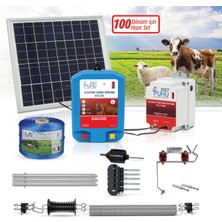 Puhu Ecos Eko Model Kuruluma Hazır Elektrikli Çit Sistemi (100 Dönümlük) (2 Joule)