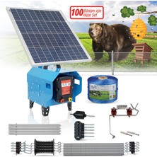 Puhu Compact Model Kuruluma Hazır Elektrikli Çit Sistemi (100 Dönümlük) (8 Joule)