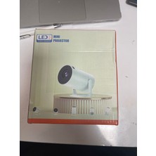 Mini Boy Projeksiyon Çocuk Odası Ev Ofis Vb Kullanım Alanı 480X360P Çözünürlük LED Projektör