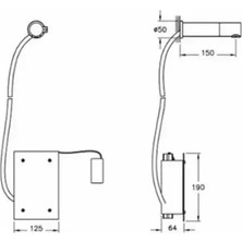 Artema A47021 Aquasee Ankastre Elektrikli Fotoselli Lavabo Bataryası