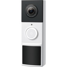TP-Link Tapo D210 | Akıllı Kapı Zili | 2K 3MP | Kablosuz | İki Yönlü Ses | IP64 Suya Dayanıklı | Renkli Gece Görüşü | Bulut & Yerel Kayıt | Alexa & Google Home Uyumlu