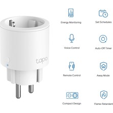 TP-Link Tapo P115 (4-Pack) | Mini Akıllı Wi-Fi Priz | Enerji İzleme | Uzaktan Kontrol | Alexa ve Google Home Uyumlu | Cihaz Paylaşımı | Kolay Kurulum | Hub Gerektirmez