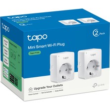 TP-Link Tapo P100(2-pack) | Akıllı Mini Wi-Fi Priz | Uzaktan Kontrol | Alexa ve Google Home Uyumlu | Cihaz Paylaşımı | Zamanlama Özelliği | Kolay Kurulum | Hub Gerektirmez