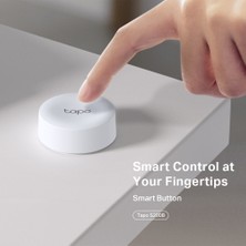 TP-Link Tapo S200B | Akıllı Buton | Özelleştirilebilir Eylemler | Tek Tıklamayla Alarm | Uzun Ömürlü Pil | Akıllı Kontrol | Kolay Kurulum | Tapo Hub Gereklidir