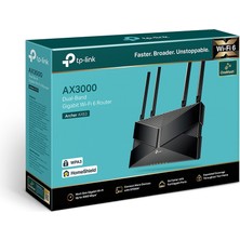 TP-Link Archer AX53 | Dual Band Gigabit Wi-Fi 6 Router | Fiber Destekli | AX3000 Mbps | 4× Gigabit LAN Port | WPA3 | Oyun için İdeal | Xbox/PS/Steam