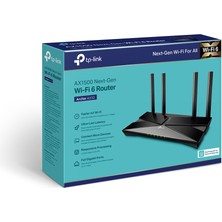 TP-Link Archer AX10 | Dual-Band Wi-Fi 6 Router | Fiber Destekli | AX1500 Mbps | 4 Gigabit LAN Bağlantı Noktası | Beamforming | OFDMA | MU-MIMO | Ebeveyn Denetimleri
