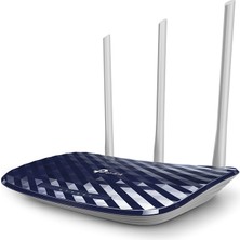 TP-Link Archer C20 | Dual-Band Wi-Fi 5 Router | AC750 Mbps | Kablosuz Access Point | Menzil Genişletici | Router