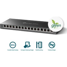 TP-LINK TL-SG116E 16-Port Gigabit Pro Switch