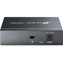 TP-Link TL-SG105E 5 Port 10-100-1000 Mbps Easy Smart Switch Çelik Kasa
