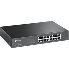 TP-LINK TL-SG1016D 16-Port 10/100/1000Mbps Tak ve Kullan % 40 Enerji Tasarruflu Gigabit Switch