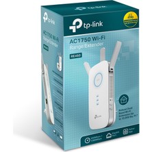 TP-Link RE450 | Wi-Fi 5 Menzil Genişletici | AC1750 Mbps | 1 Gigabit Port | 3 Harici Anten | Access Point Modu | Dual Band | Tüm Modem ve Router Modelleri ile Uyumludur