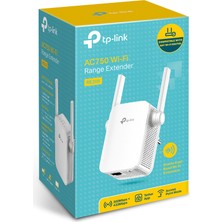 TP-Link RE205 | Wi-Fi 5 Menzil Genişletici | AC750 Mbps | 2 Harici Anten | 1 Ethernet Port | Access Point Modu | Dual Band | Tek Tuşla Kurulum | Tüm Modem ve Router Modelleri ile Uyumludur