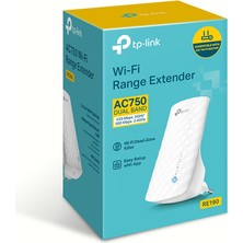 TP-Link RE190 | Wi-Fi 5 Menzil Genişletici | AC750 Mbps | Dual Band | Kolay Kurulum | Kompakt Tasarım | Tüm Modem ve Router Modelleri ile Uyumludur