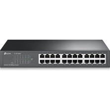 Tp-Link TL-SF1024D 24 Port 10-100 Mbps Switch Çelik Kasa Rack Mount