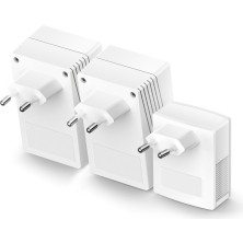 TP-Link TL-WPA4220 TKIT | Powerline Adaptör Seti | AV600 + N300 Mbps | Ethernet Port | Stabil Bağlantı | Kolay Kurulum | Tak ve Çalıştır | Tüm Modem ve Router Modelleri ile Uyumludur