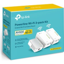 TP-Link TL-WPA4220 TKIT | Powerline Adaptör Seti | AV600 + N300 Mbps | Ethernet Port | Stabil Bağlantı | Kolay Kurulum | Tak ve Çalıştır | Tüm Modem ve Router Modelleri ile Uyumludur