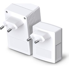 TP-Link TL-WPA4220 KIT | Powerline Adaptör Seti | AV600 + N300 Mbps | Ethernet Port | Stabil Bağlantı | Kolay Kurulum | Tak ve Çalıştır | Tüm Modem ve Router Modelleri ile Uyumludur