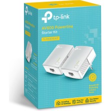 TP-Link TL-PA4010 KIT | Powerline Adaptör Seti | AV600 Mbps | Ethernet Port | Tak ve Çalıştır | Kolay Kurulum | Tüm Modem ve Router Modelleri ile Uyumludur