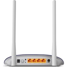 TP-Link TD-W9960 | WiFi 4 VDSL/ADSL Modem Router | 2 Harici Anten | 300 Mbps | 4 Ethernet Portu | Kolay Kurulum | Dual Band Desteği | Tüm ISS’lerle Uyumludur