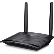 TP-Link TL-MR100 | Kablosuz 4G LTE Router | N300 Mbps | 4G/3G SIM Yuvası | 32 Cihaza Kadar Bağlantı | Kolay Kurulum | Konuk Ağı & Ebeveyn Kontrolü | Tüm Servis Sağlayıcılar ile Uyumludur