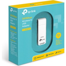 TP-Link TL-WN821N | Kablosuz N USB Adaptör | 300 Mbps | MIMO Teknolojisi | QSS Düğmesi | Windows | Mac & Linux Uyumlu