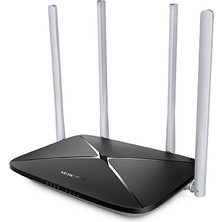 Mercusys AC12 | AC1200 Mbps Dual-Band Wi-Fi 5 Router | MU-MIMO | Beamforming | All-in-One Modları: Router | Access Point | Range Extender | WPA3 | Kolay Kurulum | Mobil Uygulama